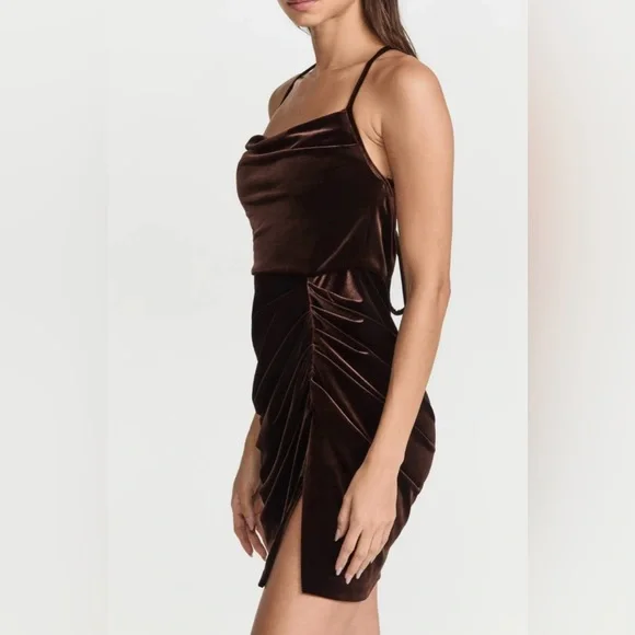Amanda Uprichard mini velvet dress - Picture 2 of 6